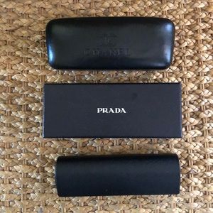 Two Sunglasses case and Box.